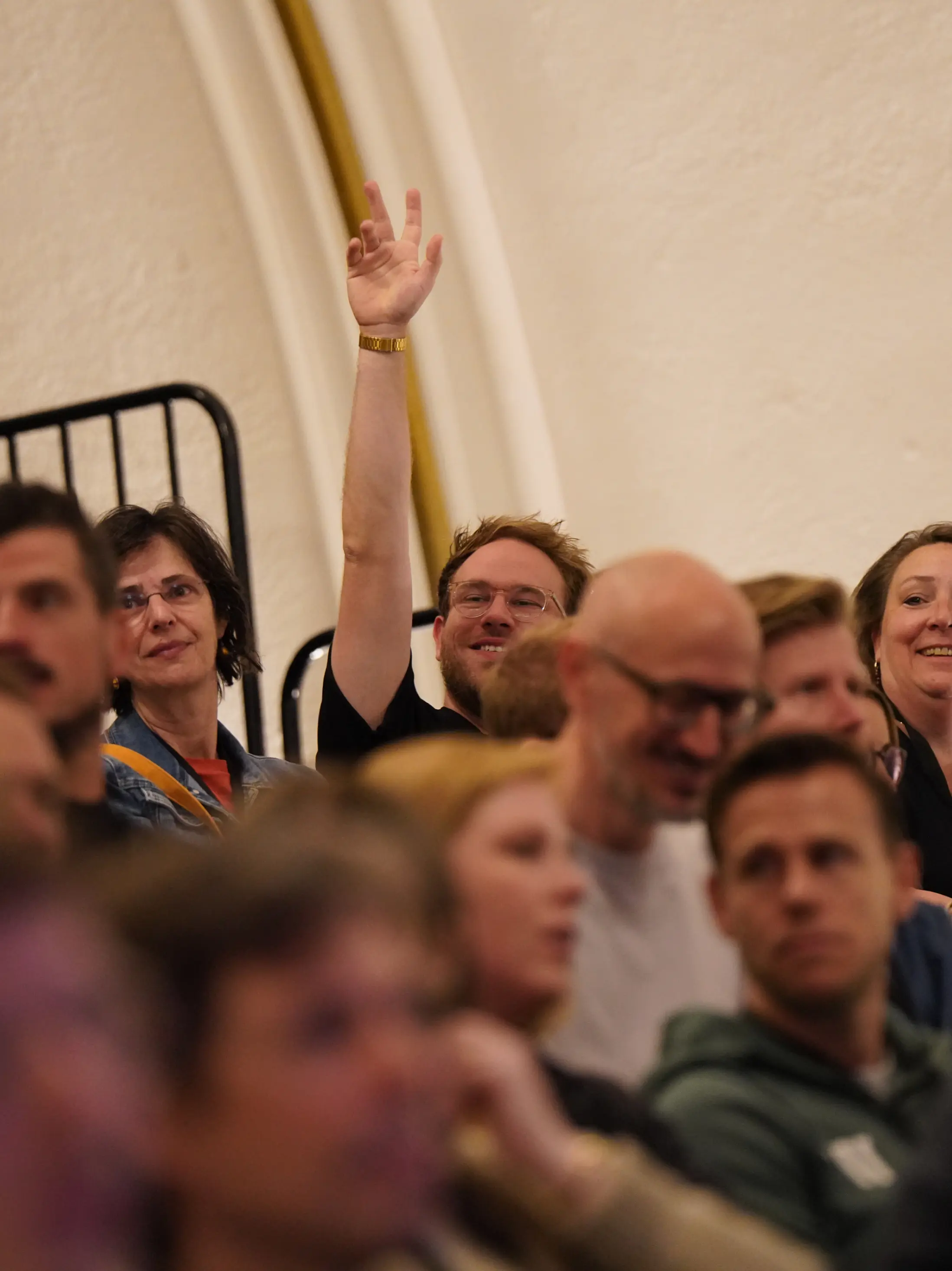 Crowd at Five Talks 2022
